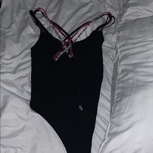 Victoria Sport Criss cross Body suit